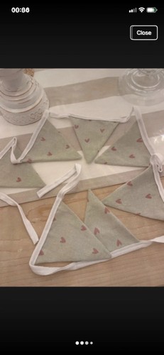 Sophie allport fabric bunting - sophie,