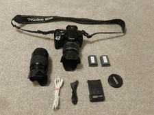 Canon 40D Camera with 18-55mm and 80-200 mm Lenses