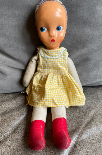 Vintage vinyl plastic faced - vinyl/plastic,