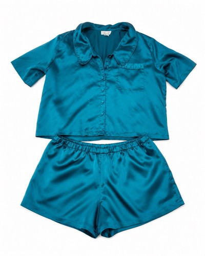 Vintage inner most teal satin - inner,