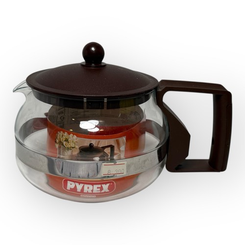Vtg nos pyrex - glass, pot