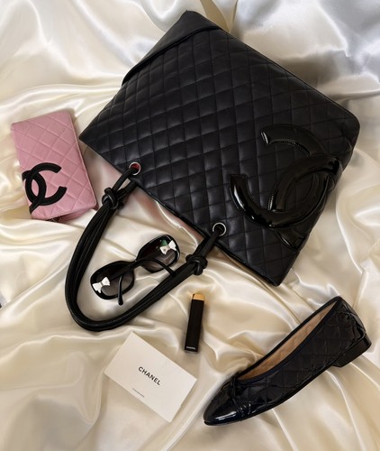 Chanel quilted calfskin - chanel, cambon