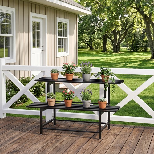 Tier metal plant stand - plant,