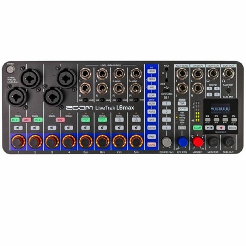 Zoom livetrak l6max - zoom,