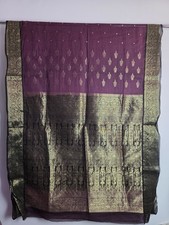 Ladies Purple Katan Indian