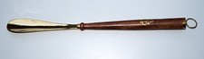 Shoe Horn Brass Wooden