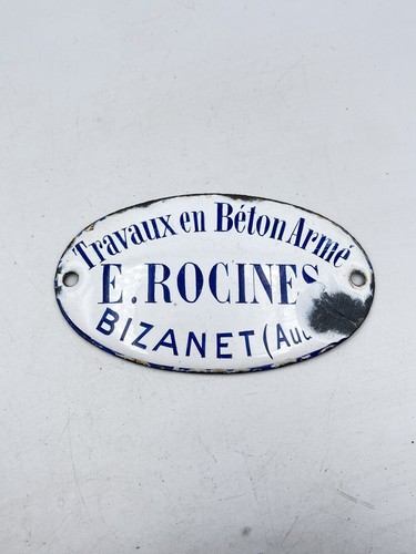 Ref 322 vintage small enamel - ref,