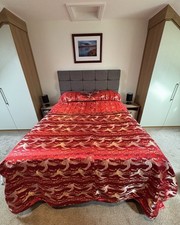 Chinese silk duvet  cover &