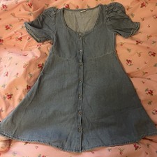 Next Girls Denim Dress Age 9