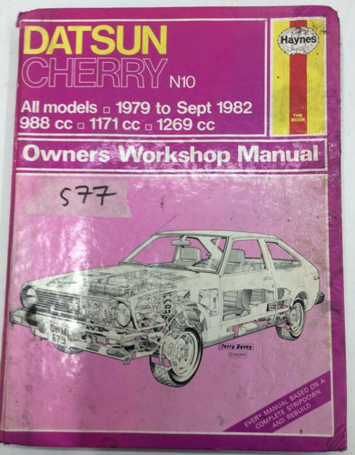 Datsun cherry 1979 sept 1982 - cherry,