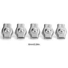 5PCS Stainless Steel Rope Grip