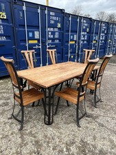 Bespoke Farmhouse Dining Table And Chairs
