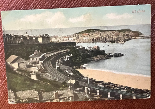 Antique postcard ives - st,