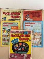 Huckleberry Hound comics x 5