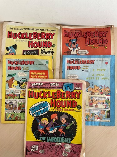 Huckleberry hound comics 5 - huckleberry,