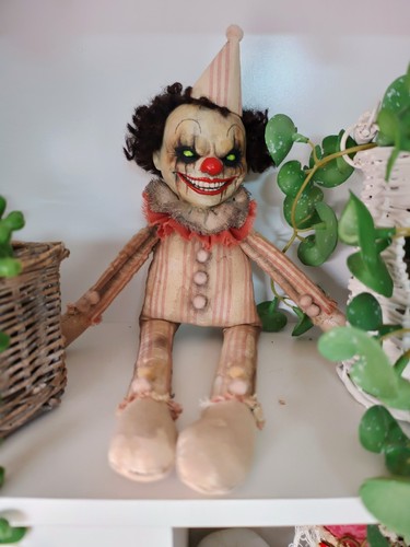 Handmade creepy circus - , clown
