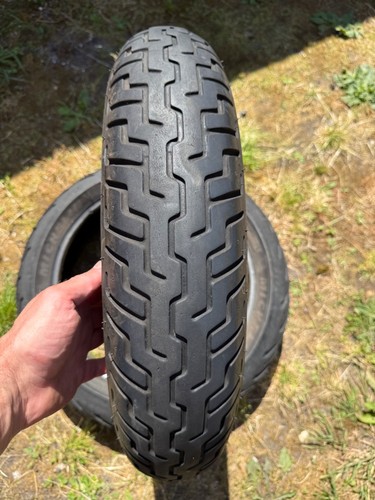 Motorcycle front tyre - motorcycle, dunlop