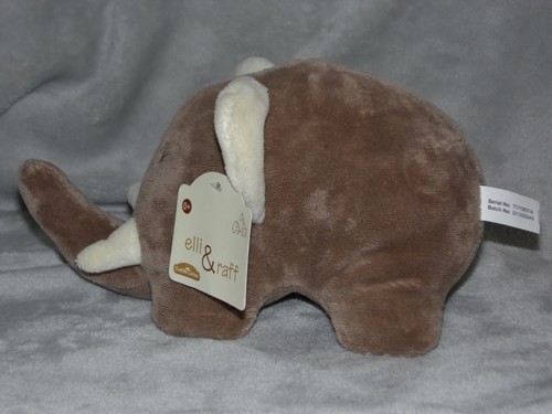 Elli brown elephant soft toy