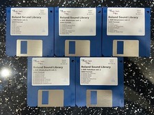 Roland S-550 Sound Library L-505 - S-550 / S-330 Format MTECHGUY