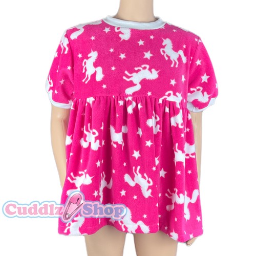 Cuddlz fleece babydoll dress - fleece,