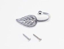 Pair Of Leaf Style Tie Back