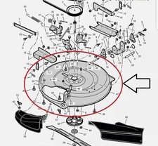 GENUINE WEBB 12530 deck bed