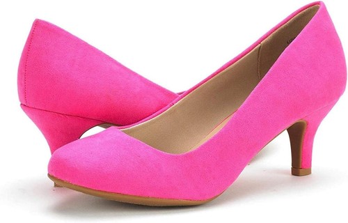 Mid kitten heels court shoes - heels,