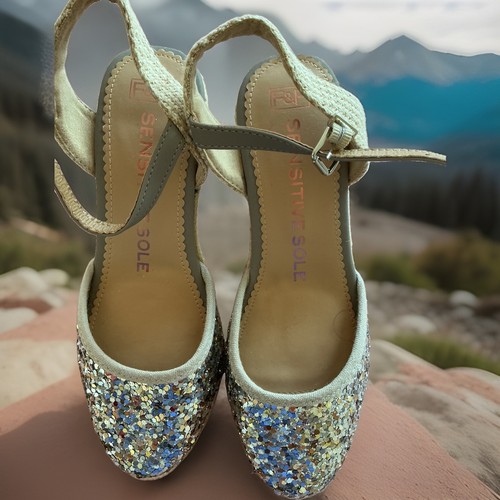Beautiful silver sequinned - f&f,