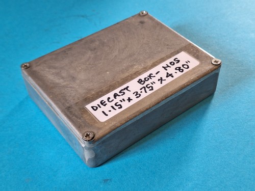 Diecast box x - 1.15",