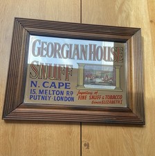 Old Pub Sign Glass In Frame