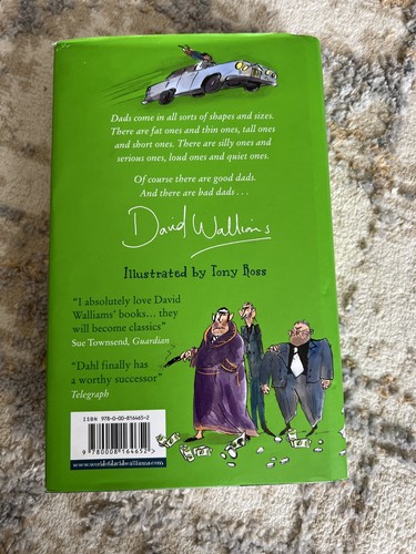 Signed david walliams bad - bad, dad
