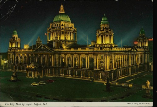 Belfast city hall postcard - belfast,