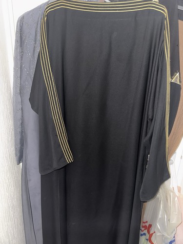 Black abaya beaded - abaya, size