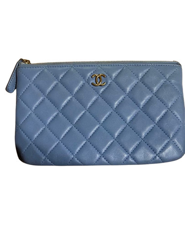 Chanel blue lambskin - blue,
