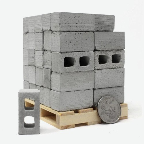 Dolls house breeze blocks - dolls,