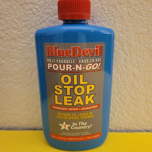Bluedevil pour oil - bluedevil, stop