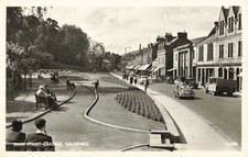 BANK STREET GARDENS, GALASHIELS, 1960s REAL PHOTO POSTCARD (ref 6451/1/24)