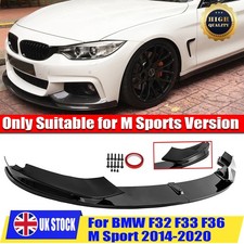 FOR 2014-2020 BMW F32 F33 F36 4 SERIES FRONT SPLITTER LIP DIFFUSER M- SPORT