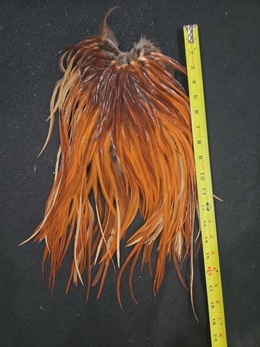 Medium brown rooster saddle - ,