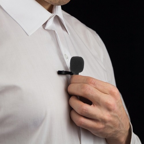 Lavalier clip microphone - lavalier,