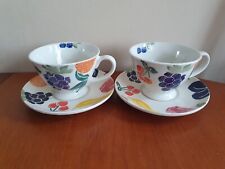 ROYAL WINTON CUP AND SAUCER  BREAKFAST CUPS AND SAUCERS x 2