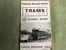 TRAMS - VINTAGE TRAMWAY MUSEUM SOCITY PICTORIAL REVIEW - APRIL 1964