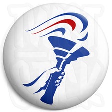 Retro Conservative Torch Logo