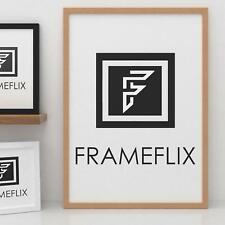 FrameFlix Photo Picture Poster Frames 6 Colors, Large Square Small all sizes,