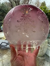 antique round cranberry acid