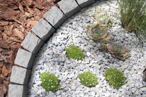 Garden lawn edging granite - garden,