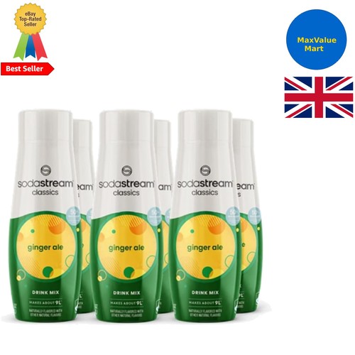 6x440ml ginger ale concentrate - ginger,