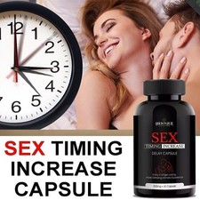 Sex Timing Increase Capsules Extra Strength Formula Pills for Men-60 capsules