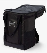 IGLOO 'PURSUIT' SOFT COOLER BAG BACKPACK, BLACK