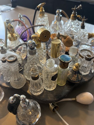 Perfume cent bottles - bottles, lot